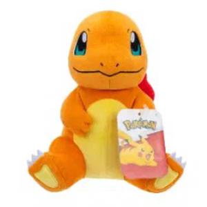 Pokemon, Charmander Plush Gosedjur 20cm (Sitter, händer på mage)
