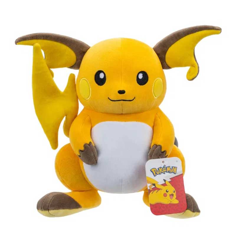 Pokemon, Raichu Plush Gosedjur 30cm