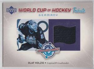 Olaf Kolzig 2004-05 Upper Deck World Cup Tribute #OK