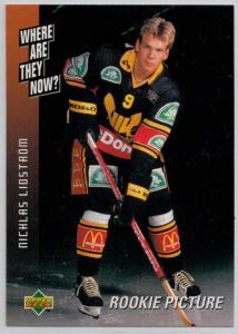 1995-96 Swedish Upper Deck #239 Nicklas Lidström