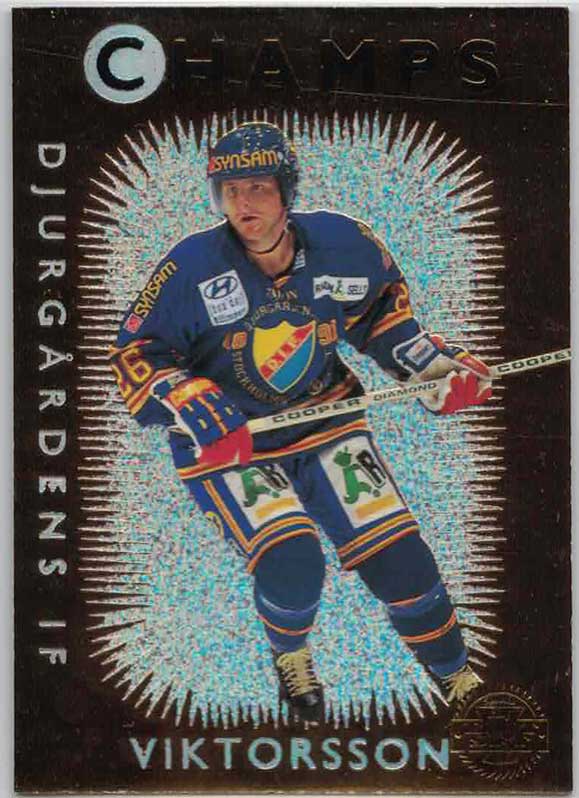 1995-96 Swedish Leaf Champs #15 Jan Viktorsson