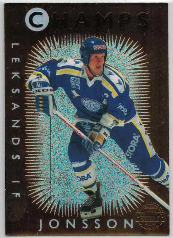 1995-96 Swedish Leaf Champs #1 Tomas Jonsson