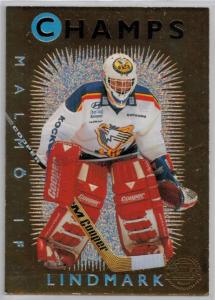 1995-96 Swedish Leaf Champs #4 Peter Lindmark