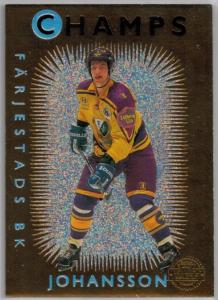 1995-96 Swedish Leaf Champs #9 Roger Johansson
