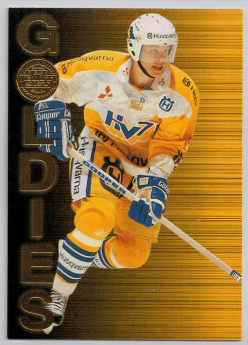 1995-96 Swedish Leaf Goldies #6 Stefan Örnskog