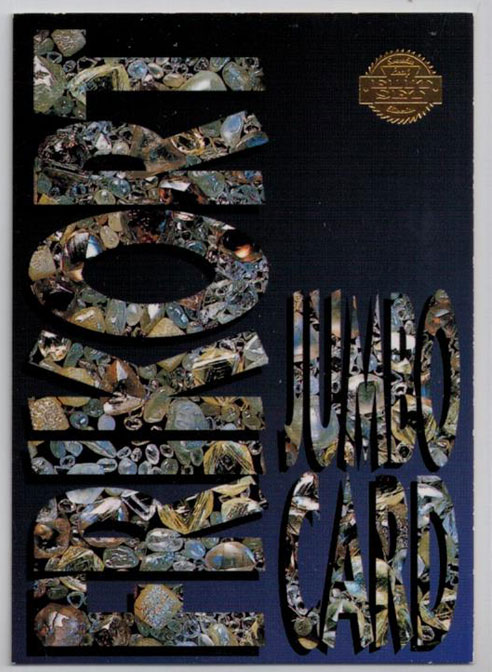 1995-96 Swedish Leaf Frikort JUMBO CARD (Håkan Loob)