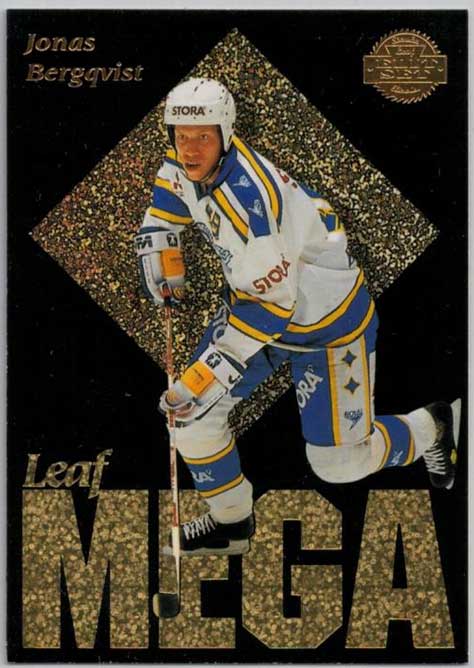 1995-96 Swedish Leaf Mega #2 Jonas Bergqvist
