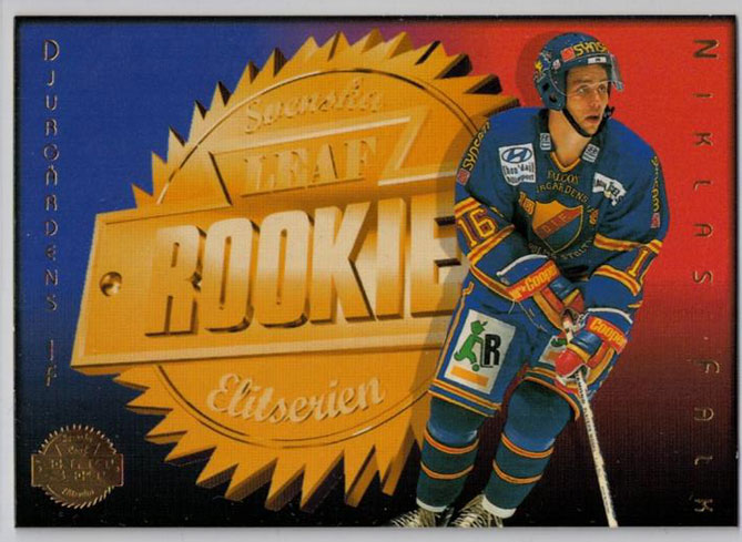 1995-96 Swedish Leaf Rookies #3 Niklas Falk