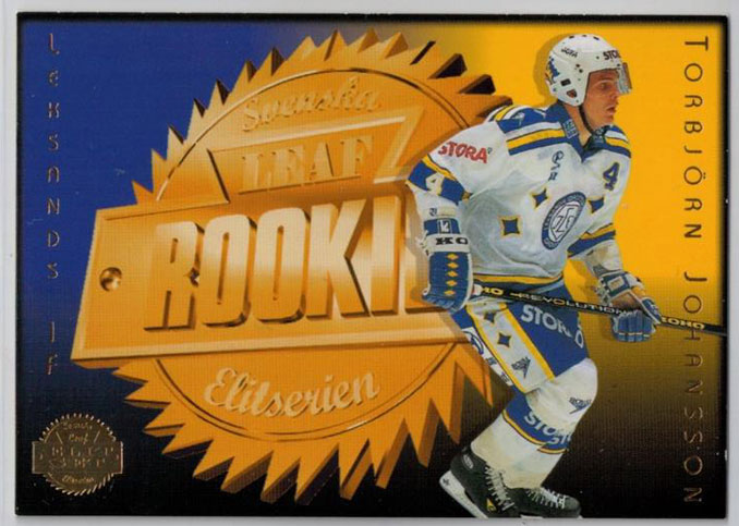 1995-96 Swedish Leaf Rookies #5 Torbjörn Johansson