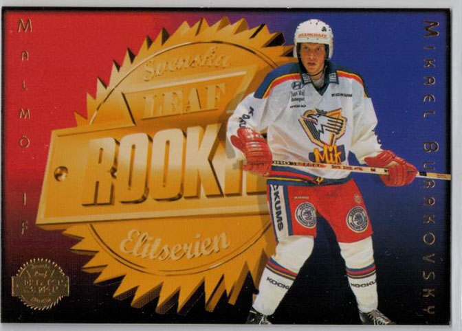 1995-96 Swedish Leaf Rookies #7 Mikael Burakovsky