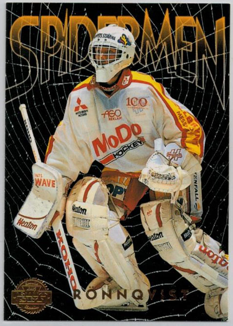 1995-96 Swedish Leaf Spidermen #10 Petter Rönnqvist