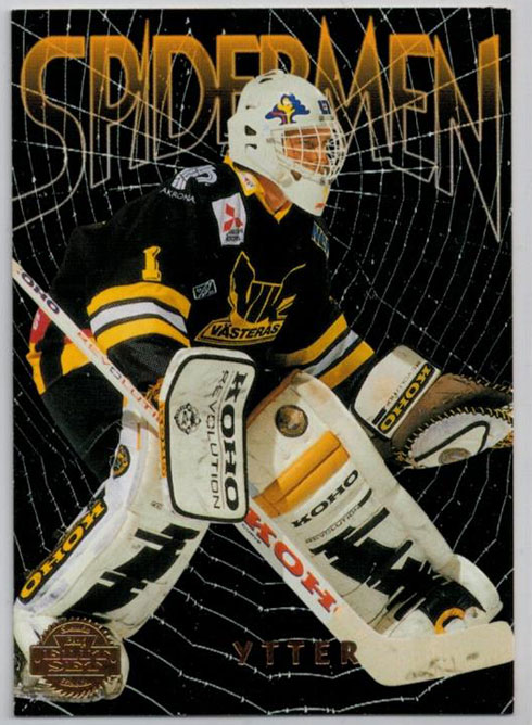 1995-96 Swedish Leaf Spidermen #12 Mats Ytter