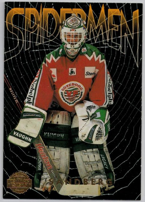 1995-96 Swedish Leaf Spidermen #13 Mikael Sandberg