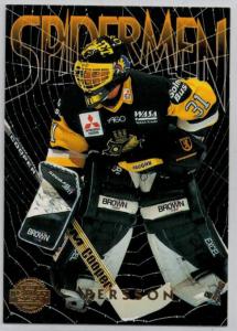 1995-96 Swedish Leaf Spidermen #1 Joakim Persson