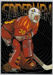1995-96 Swedish Leaf Spidermen #2 Michael Sundlöv