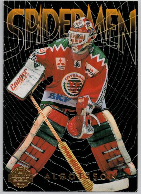 1995-96 Swedish Leaf Spidermen #4 Håkan Algotsson