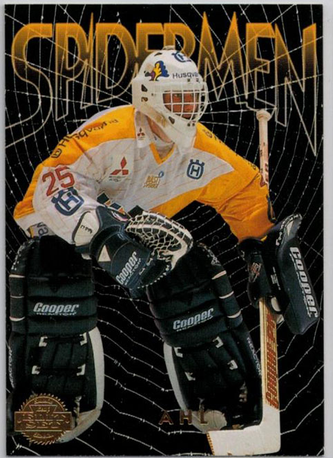 1995-96 Swedish Leaf Spidermen #6 Boo Ahl