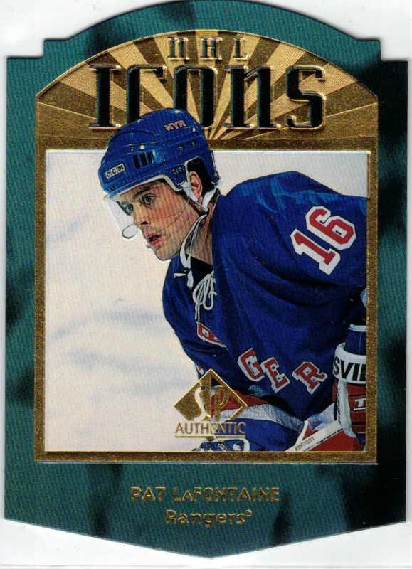 Pat LaFontaine 1997-98 SP Authentic Icons Die-Cuts  /100 #I1