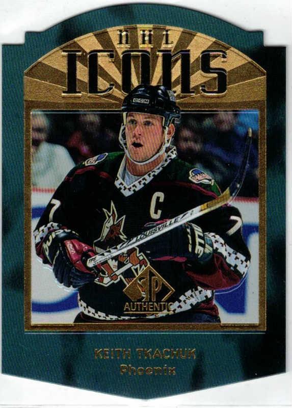 Keith Tkachuk 1997-98 SP Authentic Icons Die-Cuts /100 #I23