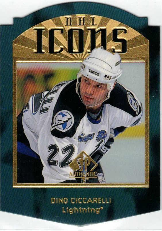Dino Ciccarelli 1997-98 SP Authentic Icons Die-Cuts /100 #I27