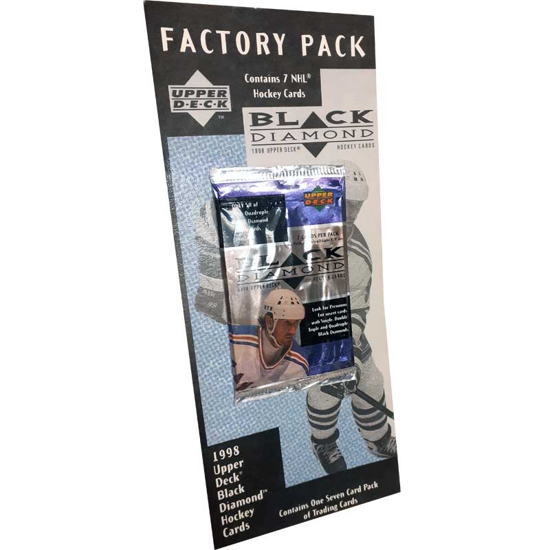 1st Paket 1997-98 Upper Deck Black Diamond Factory Pack