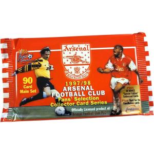 1 Pack 1997-98 Futera Arsenal