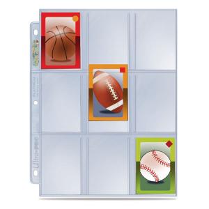 9-Pocket Mini Card Page 3-1/8" X 2-1/4" [7.9375 x 5.715cm]