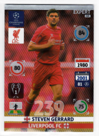 Expert, 2014-15 Adrenalyn Champions League, Steven Gerrard