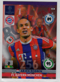 Inventiveness, 2014-15 Adrenalyn Champions League, Arjen Robben