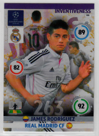 Inventiveness, 2014-15 Adrenalyn Champions League, James Rodríguez / James Rodriguez