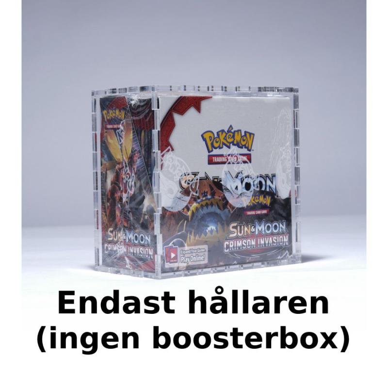 Booster Box Case 4mm Clear Acrylic - Legendary Card Collector (Ingen Booster Box ingår)