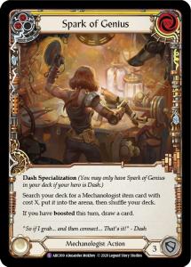 ARC009 - FAB - Arcane Rising Unlimited - Spark of Genius - Super Rare - FOIL