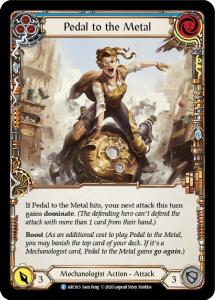 ARC013 - FAB - Arcane Rising Unlimited - Pedal to the Metal (Blue) - Rare - FOIL
