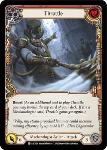 ARC023 - FAB - Arcane Rising Unlimited - Throttle (Red) - Common - FOIL