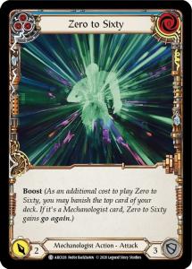 ARC028 - FAB - Arcane Rising Unlimited - Zero to Sixty (Blue) - Common