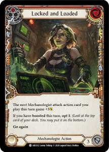 ARC032 - FAB - Arcane Rising Unlimited - Locked and Loaded (Red) - Common - FOIL