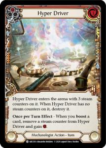ARC036 - FAB - Arcane Rising Unlimited - Hyper Driver - Common - FOIL