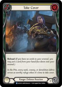 ARC049 - FAB - Arcane Rising Unlimited - Take Cover (Yellow) - Rare - FOIL