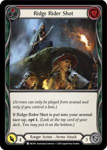 ARC063 - FAB - Arcane Rising Unlimited - Ridge Rider Shot (Red) - Common - FOIL
