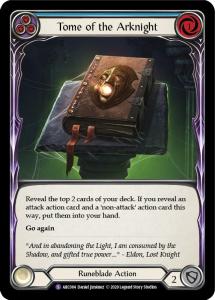 ARC084 - FAB - Arcane Rising Unlimited - Tome of the Arknight - Super Rare - FOIL