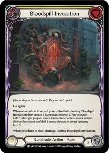 ARC107 - FAB - Arcane Rising Unlimited - Bloodspill Invocation (Yellow) - Common