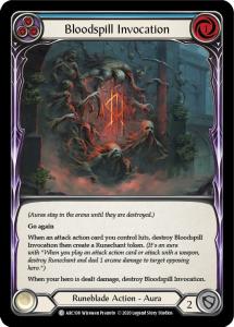ARC108 - FAB - Arcane Rising Unlimited - Bloodspill Invocation (Blue) - Common - FOIL