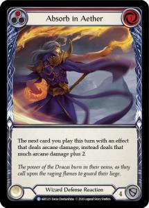 ARC123 - FAB - Arcane Rising Unlimited - Absorb in Aether (Red) - Rare