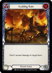 ARC143 - FAB - Arcane Rising Unlimited - Scalding Rain (Blue) - Common
