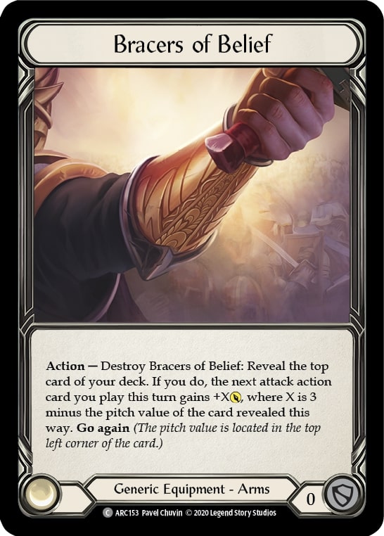 ARC153 - FAB - Arcane Rising Unlimited - Bracers of Belief - Common