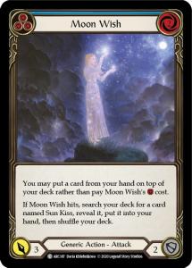 ARC187 - FAB - Arcane Rising Unlimited - Moon Wish (Blue) - Common - FOIL