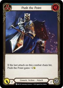 ARC190 - FAB - Arcane Rising Unlimited - Push the Point (Blue) - Common - FOIL