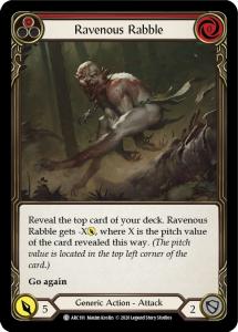 ARC191 - FAB - Arcane Rising Unlimited - Ravenous Rabble (Red) - Common - FOIL