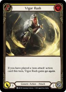 ARC198 - FAB - Arcane Rising Unlimited - Vigor Rush (Yellow) - Common