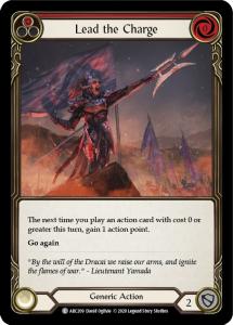 ARC209 - FAB - Arcane Rising Unlimited - Lead the Charge (Red) - Common - FOIL